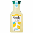 Simply Light Lemonade, 52 Fl Oz Bottle