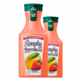 Simply Lemonade with Strawberry, 52 Fl Oz Bottle